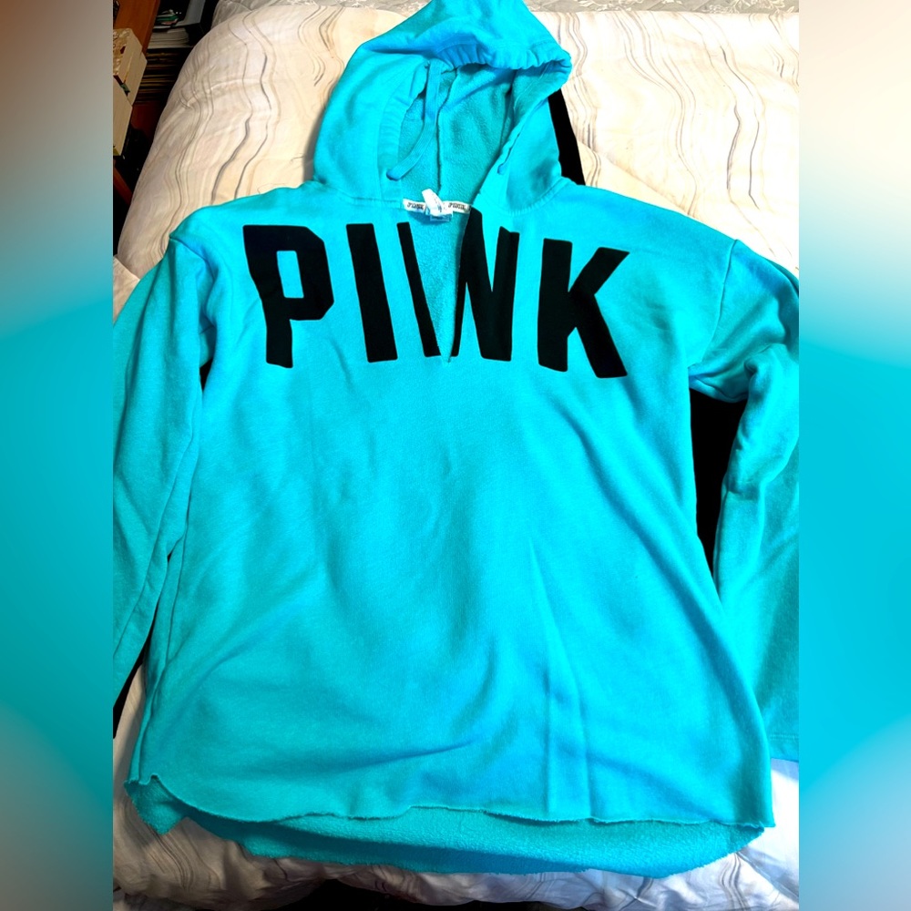 3 PINK Hoodie Sweatshirts size Large
